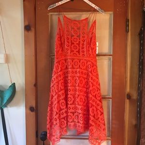 Free People Coral Dress